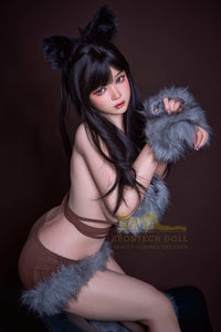 IronTech 165T (5ft5') Sexy Kitty Silicone Sex Doll - Asiana