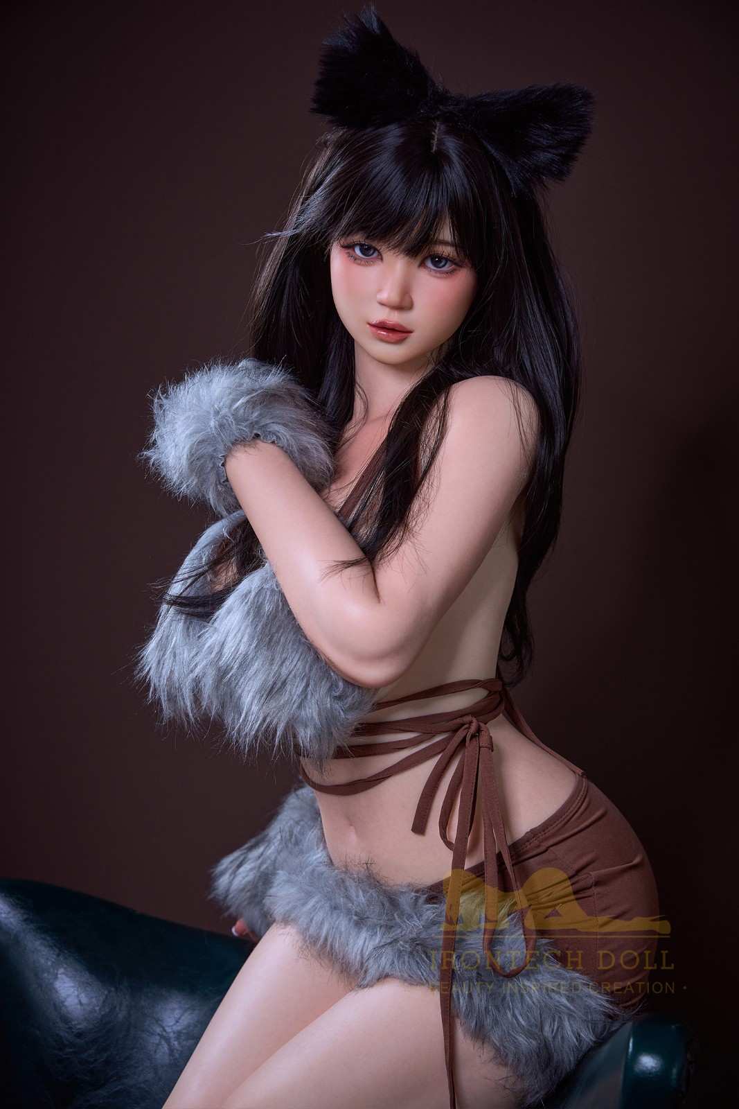 IronTech 165T (5ft5') Sexy Kitty Silicone Sex Doll - Asiana