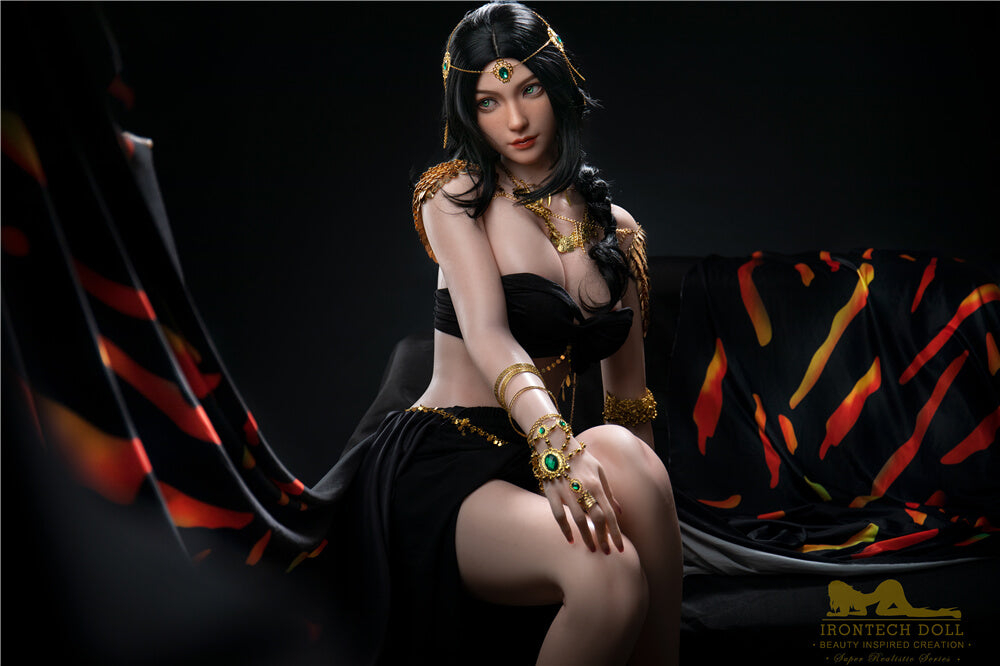 IronTech 166cm (5ft5") Beauty Indian Silicone Sex Dolls - Kitty - In Stock | US Only