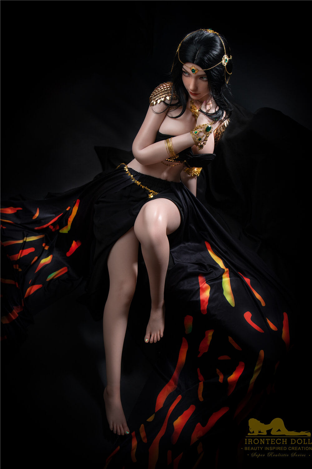 IronTech 166cm (5ft5") Beauty Indian Silicone Sex Dolls - Kitty - In Stock | US Only