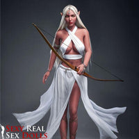 Thumbnail for IronTech 166cm Plus (5ft5') Elf Archer Queen Sex Doll - Ashera