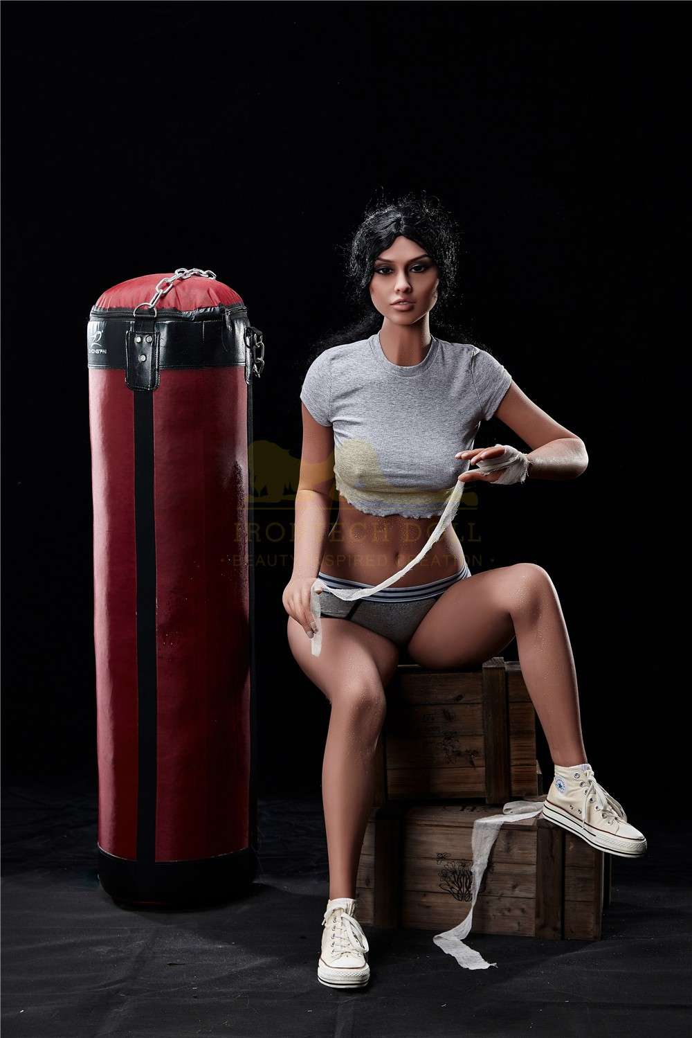 IronTech 168cm (5ft6') C-Cup Sexy Latina Boxer Love Doll - Selina