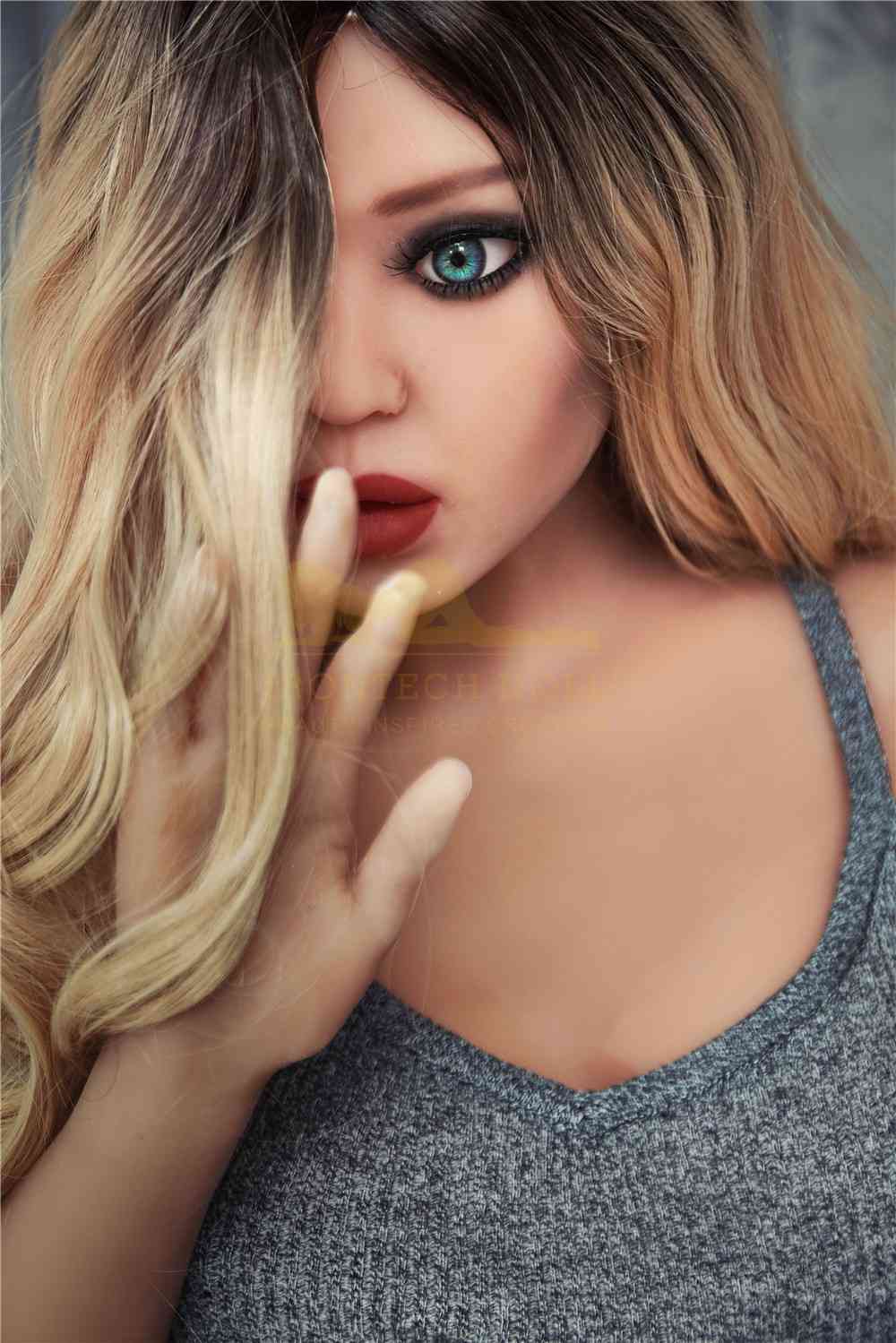 IronTech 169cm (5ft6') Blue Eyes Sex Doll with Beautiful Tits- Azure