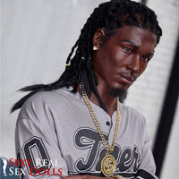 170cm (5ft5') Black Male Sex Doll - Realistic Silicone Fantasy - Bill, IronTech, , Sexy Real Sex Dolls