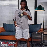 170cm (5ft5') Black Male Sex Doll - Realistic Silicone Fantasy - Bill, IronTech, , Sexy Real Sex Dolls