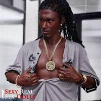 170cm (5ft5') Black Male Sex Doll - Realistic Silicone Fantasy - Bill, IronTech, , Sexy Real Sex Dolls