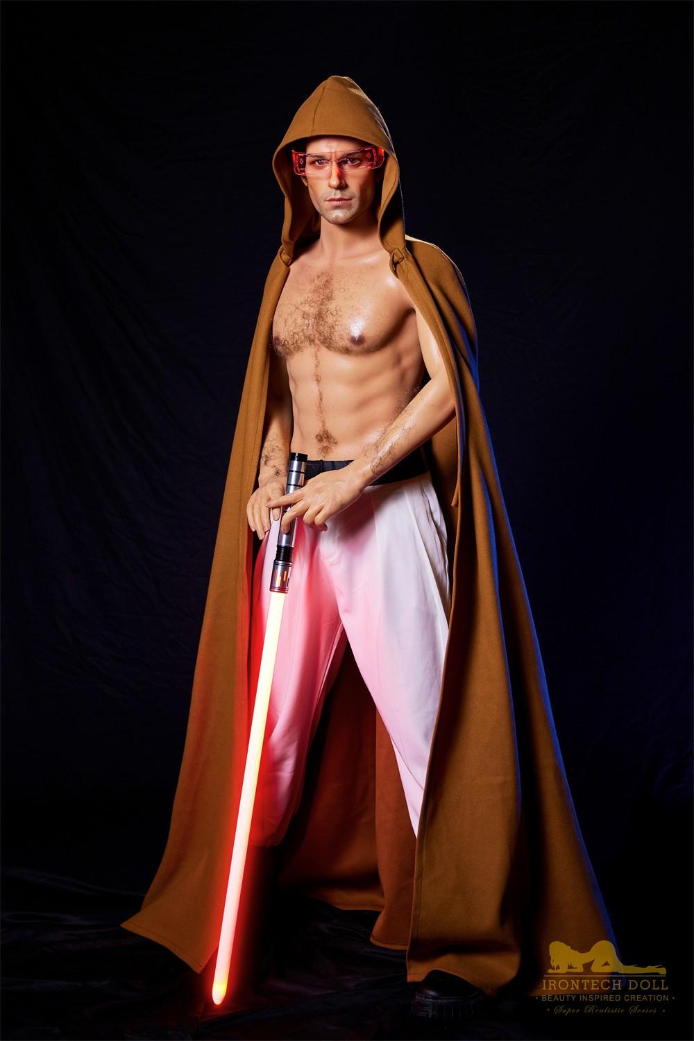 170cm (5ft5') Dark Warrior Fantasy Male Silicone Sex Doll - Thomas, IronTech, , SRSD