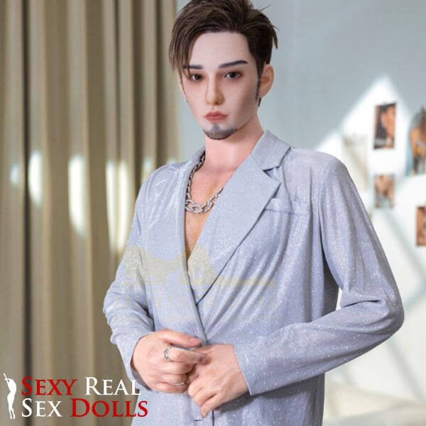 170cm (5ft5') Elegant Young Full Size Silicone Male Sex Doll - Jonh, IronTech, , Sexy Real Sex Dolls