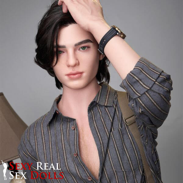 170cm (5ft5') English Sex Doll – Tender & Lifelike Silicone Male Sex Doll - Lucas, IronTech, , Sexy Real Sex Dolls
