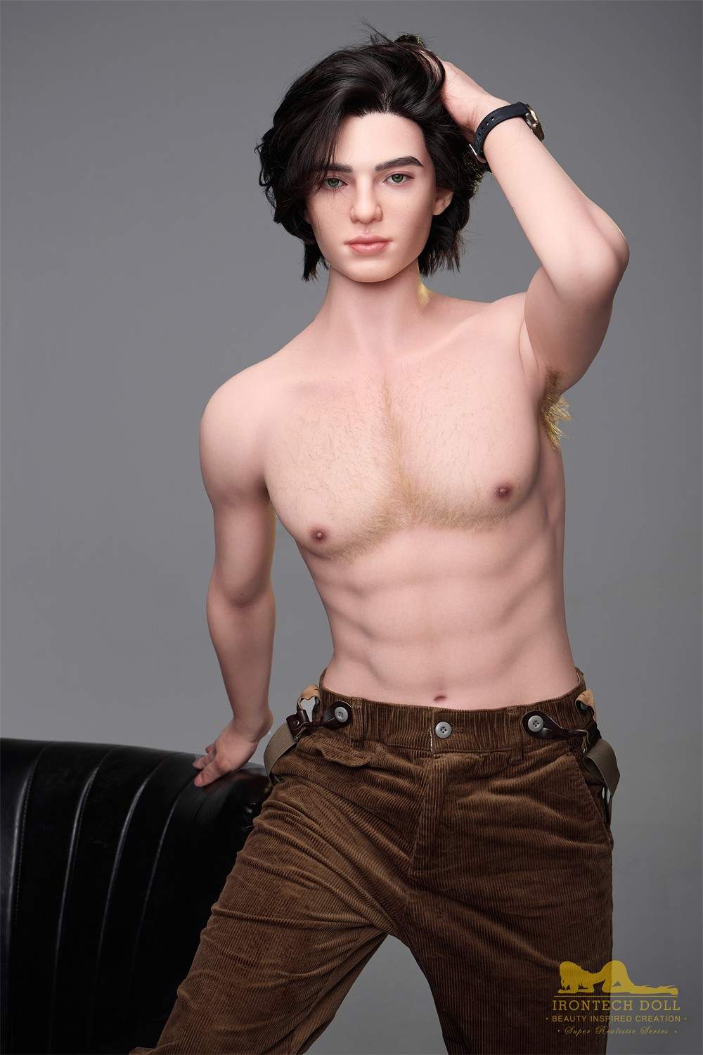 IronTech 170cm (5ft5") English Sex Doll – Tender & Lifelike Silicone Male Sex Doll - Lucas