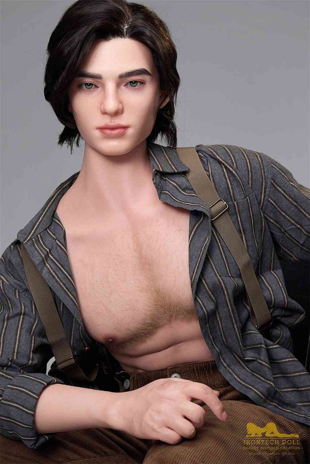 IronTech 170cm (5ft5") English Sex Doll – Tender & Lifelike Silicone Male Sex Doll - Lucas
