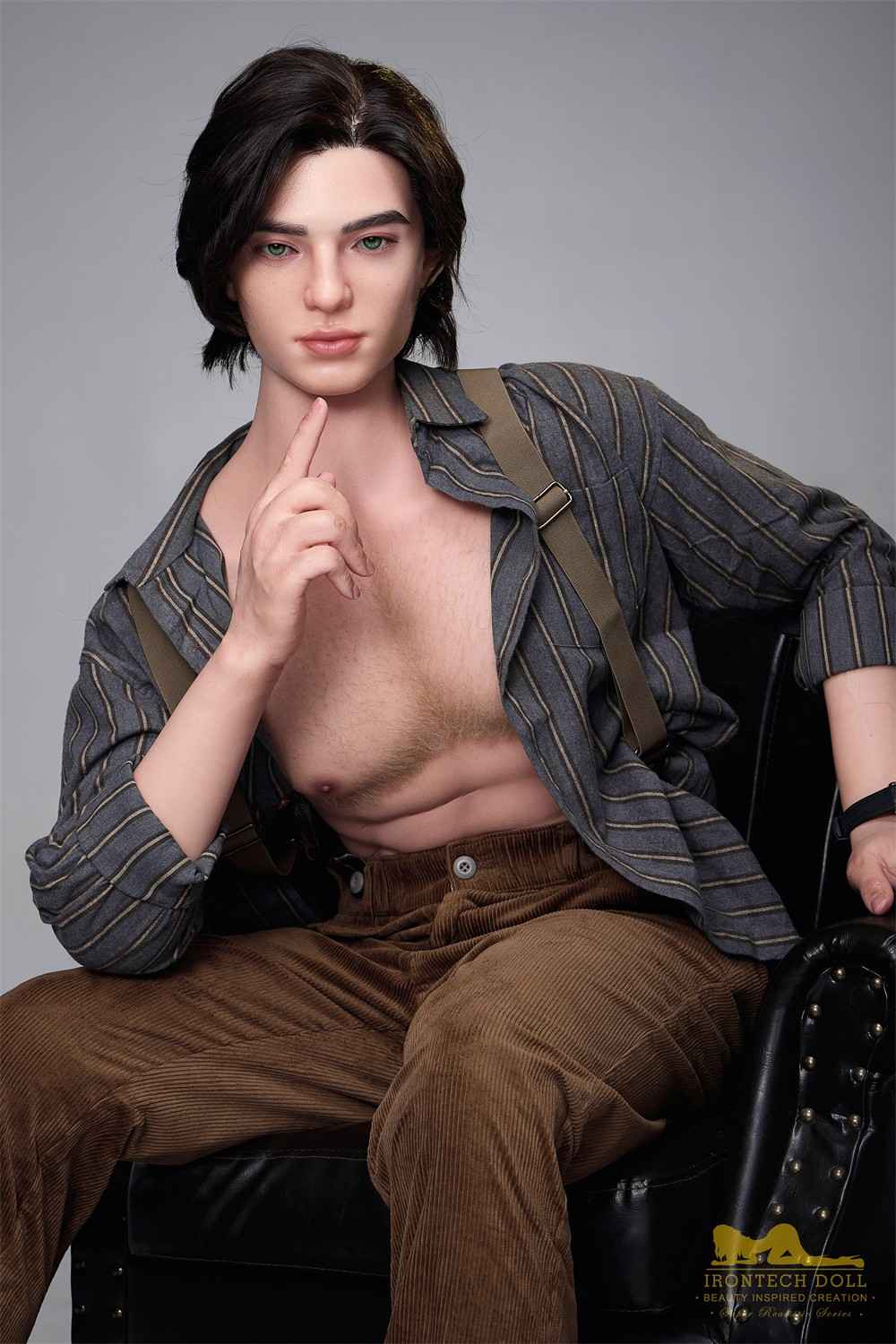 IronTech 170cm (5ft5") English Sex Doll – Tender & Lifelike Silicone Male Sex Doll - Lucas