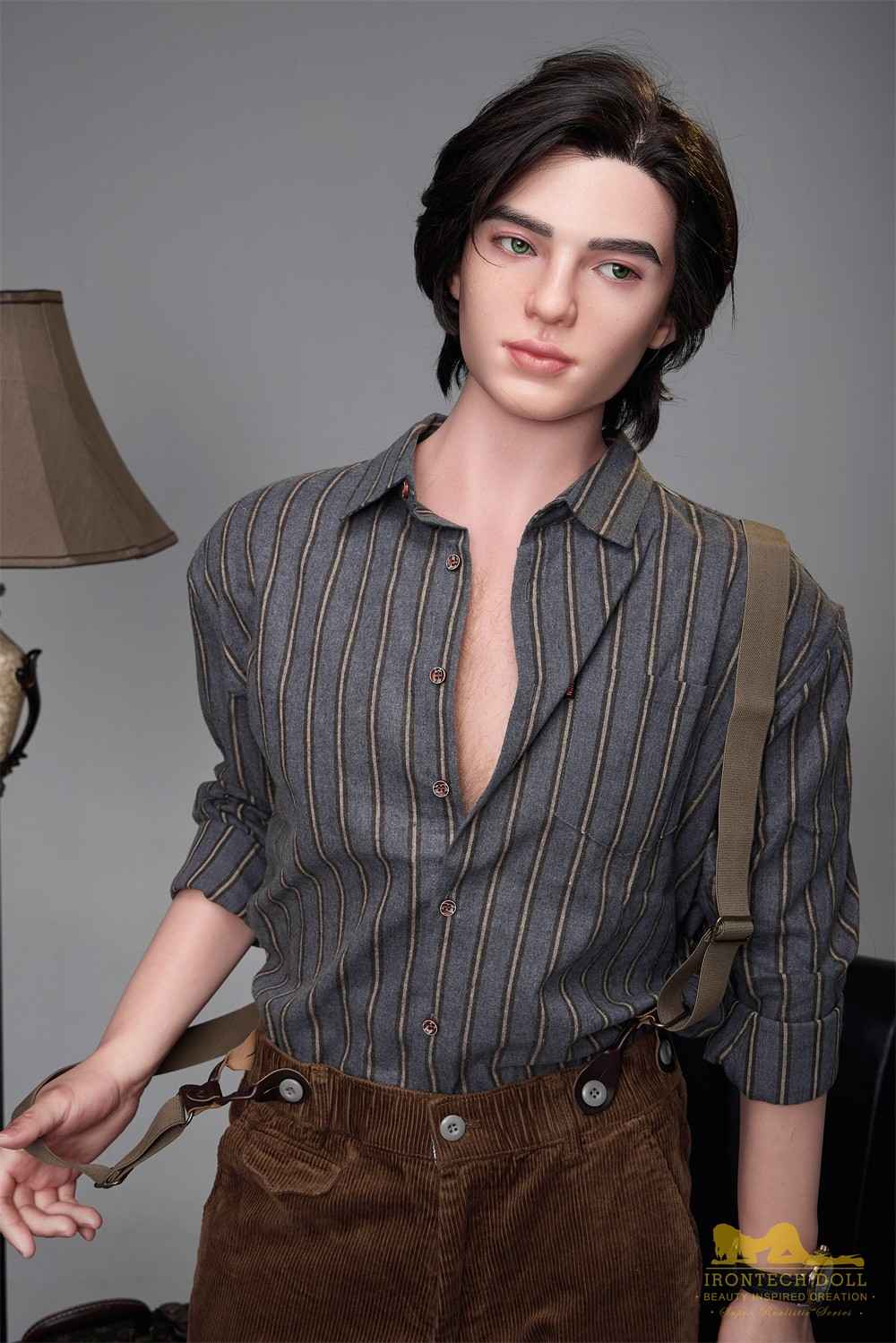 IronTech 170cm (5ft5") English Sex Doll – Tender & Lifelike Silicone Male Sex Doll - Lucas