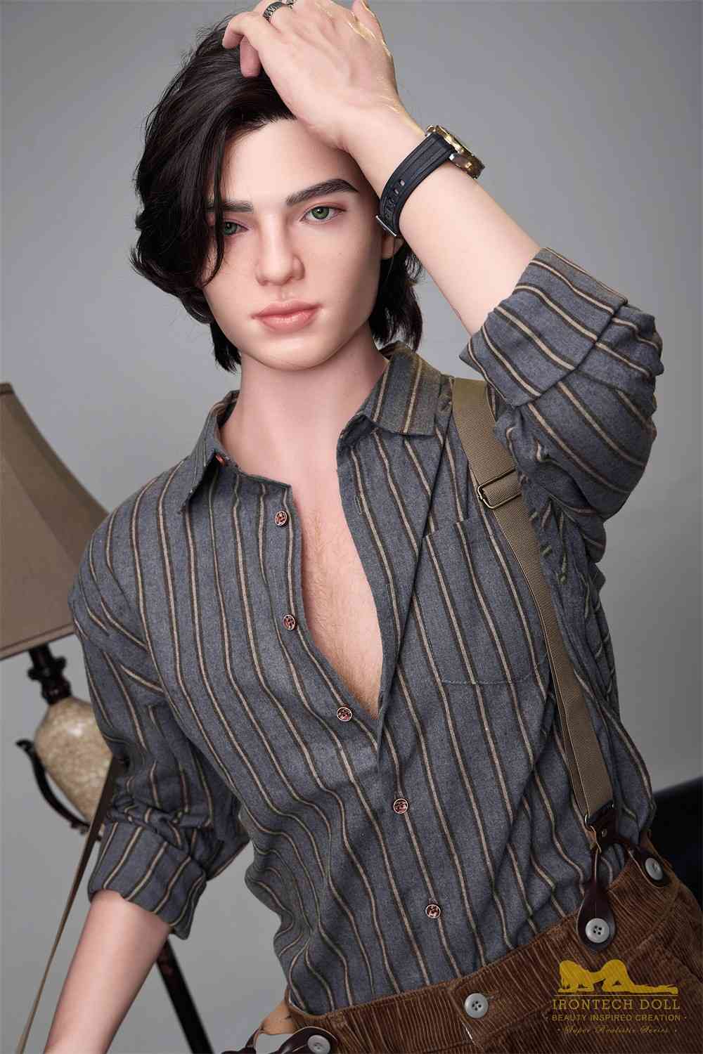 IronTech 170cm (5ft5") English Sex Doll – Tender & Lifelike Silicone Male Sex Doll - Lucas