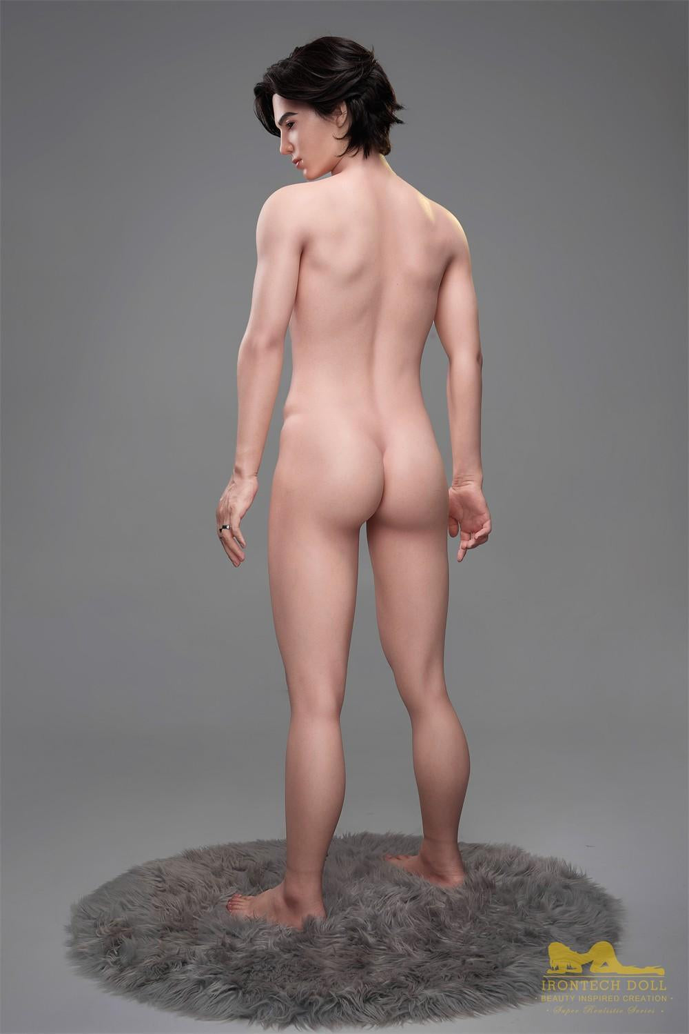 IronTech 170cm (5ft5") English Sex Doll – Tender & Lifelike Silicone Male Sex Doll - Lucas
