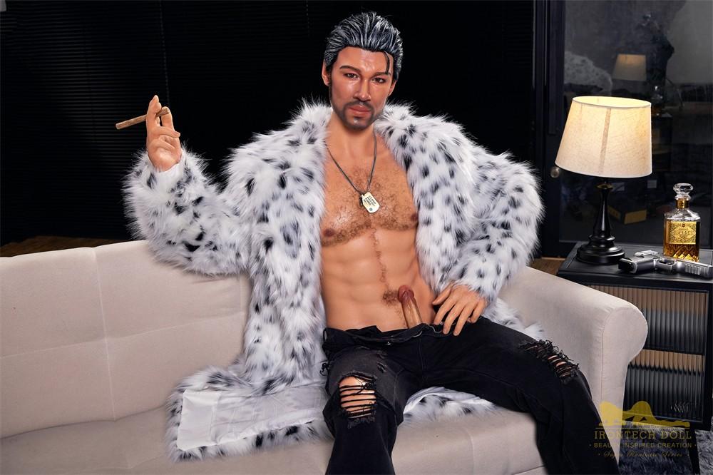 IronTech 170cm (5ft5') Fantasy American Male Sex Doll – Luxury Silicone Companion - Bill