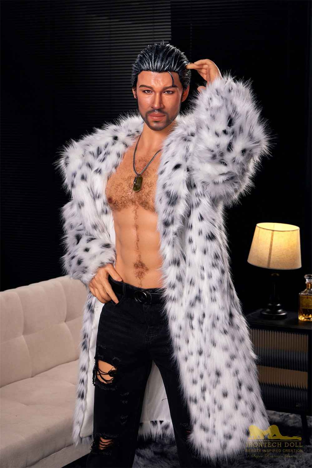 IronTech 170cm (5ft5') Fantasy American Male Sex Doll – Luxury Silicone Companion - Bill