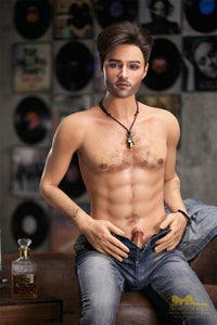 IronTech 170cm (5ft5') Handsome Singer-Style Gentleman Silicone Male Sex Doll - Jack