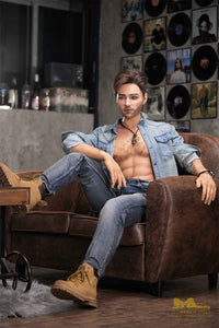 IronTech 170cm (5ft5') Handsome Singer-Style Gentleman Silicone Male Sex Doll - Jack