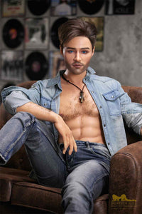 IronTech 170cm (5ft5') Handsome Singer-Style Gentleman Silicone Male Sex Doll - Jack