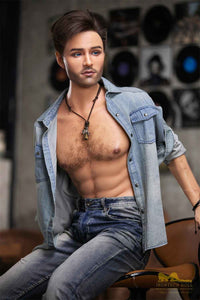 IronTech 170cm (5ft5') Handsome Singer-Style Gentleman Silicone Male Sex Doll - Jack