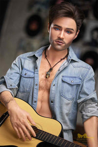 IronTech 170cm (5ft5') Handsome Singer-Style Gentleman Silicone Male Sex Doll - Jack