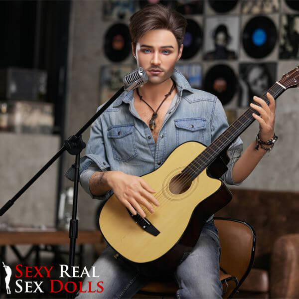 170cm (5ft5') Handsome Singer-Style Gentleman Silicone Male Sex Doll - Jack, IronTech, , Sexy Real Sex Dolls