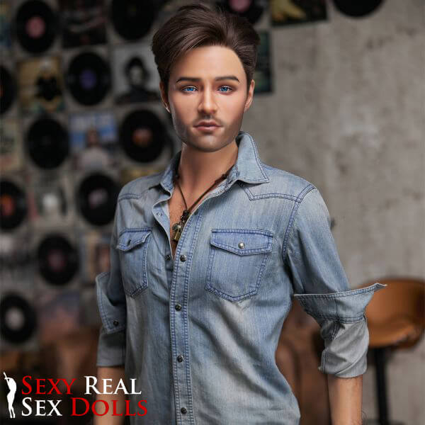 170cm (5ft5') Handsome Singer-Style Gentleman Silicone Male Sex Doll - Jack, IronTech, , Sexy Real Sex Dolls