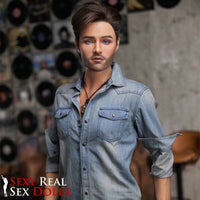 170cm (5ft5') Handsome Singer-Style Gentleman Silicone Male Sex Doll - Jack, IronTech, , Sexy Real Sex Dolls