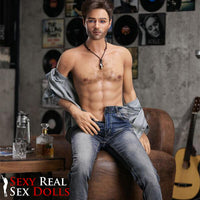 170cm (5ft5') Handsome Singer-Style Gentleman Silicone Male Sex Doll - Jack, IronTech, , Sexy Real Sex Dolls