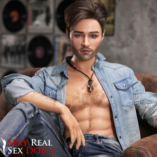 170cm (5ft5') Handsome Singer-Style Gentleman Silicone Male Sex Doll - Jack, IronTech, , Sexy Real Sex Dolls