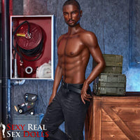 170cm (5ft5') Realistic & Black Silicone Male Sex Doll - Kevin, IronTech, , Sexy Real Sex Dolls