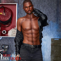 170cm (5ft5') Realistic & Black Silicone Male Sex Doll - Kevin, IronTech, , Sexy Real Sex Dolls