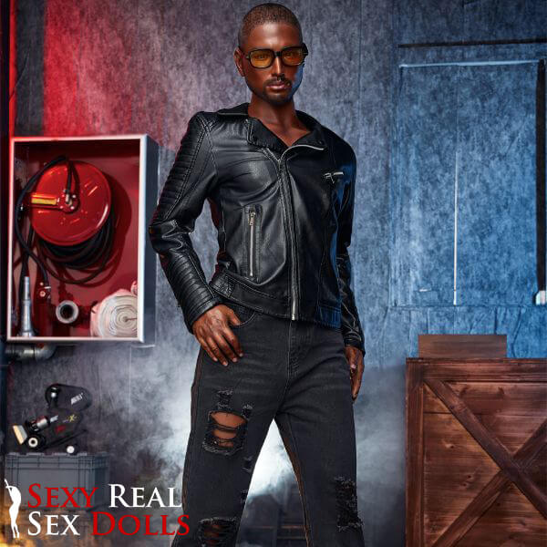 170cm (5ft5') Realistic & Black Silicone Male Sex Doll - Kevin, IronTech, , Sexy Real Sex Dolls