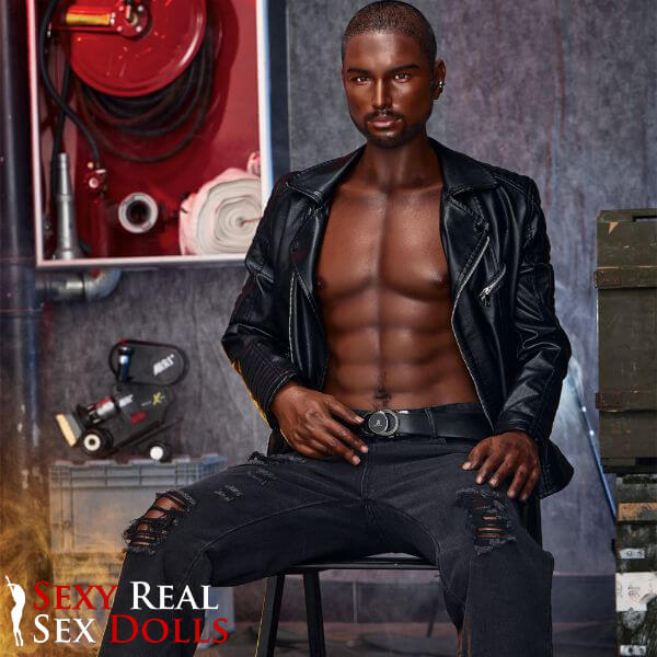 170cm (5ft5') Realistic & Black Silicone Male Sex Doll - Kevin, IronTech, , Sexy Real Sex Dolls