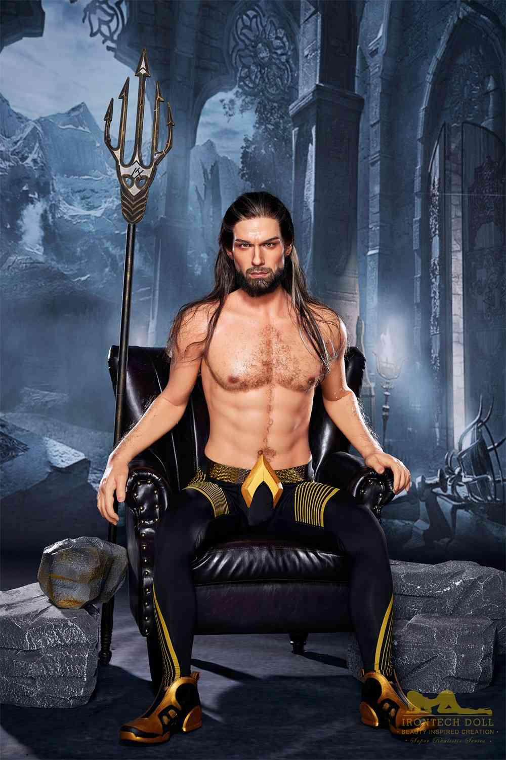 IronTech 170cm (5ft5') Muscular Cosplay Male Sex Doll - Thomas
