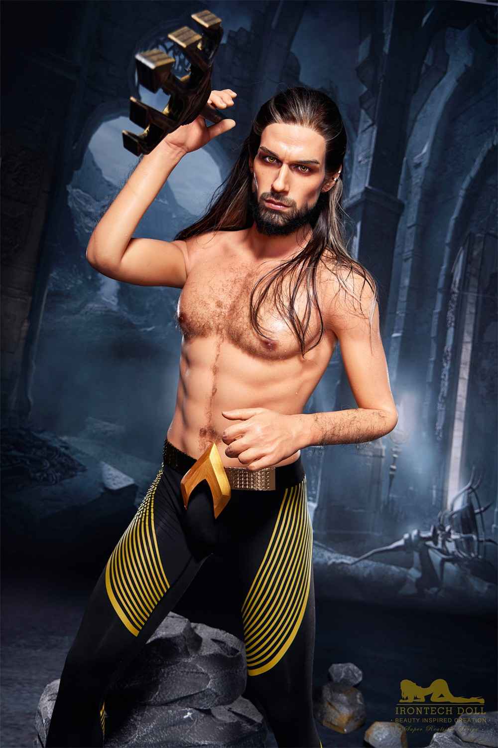 IronTech 170cm (5ft5') Muscular Cosplay Male Sex Doll - Thomas