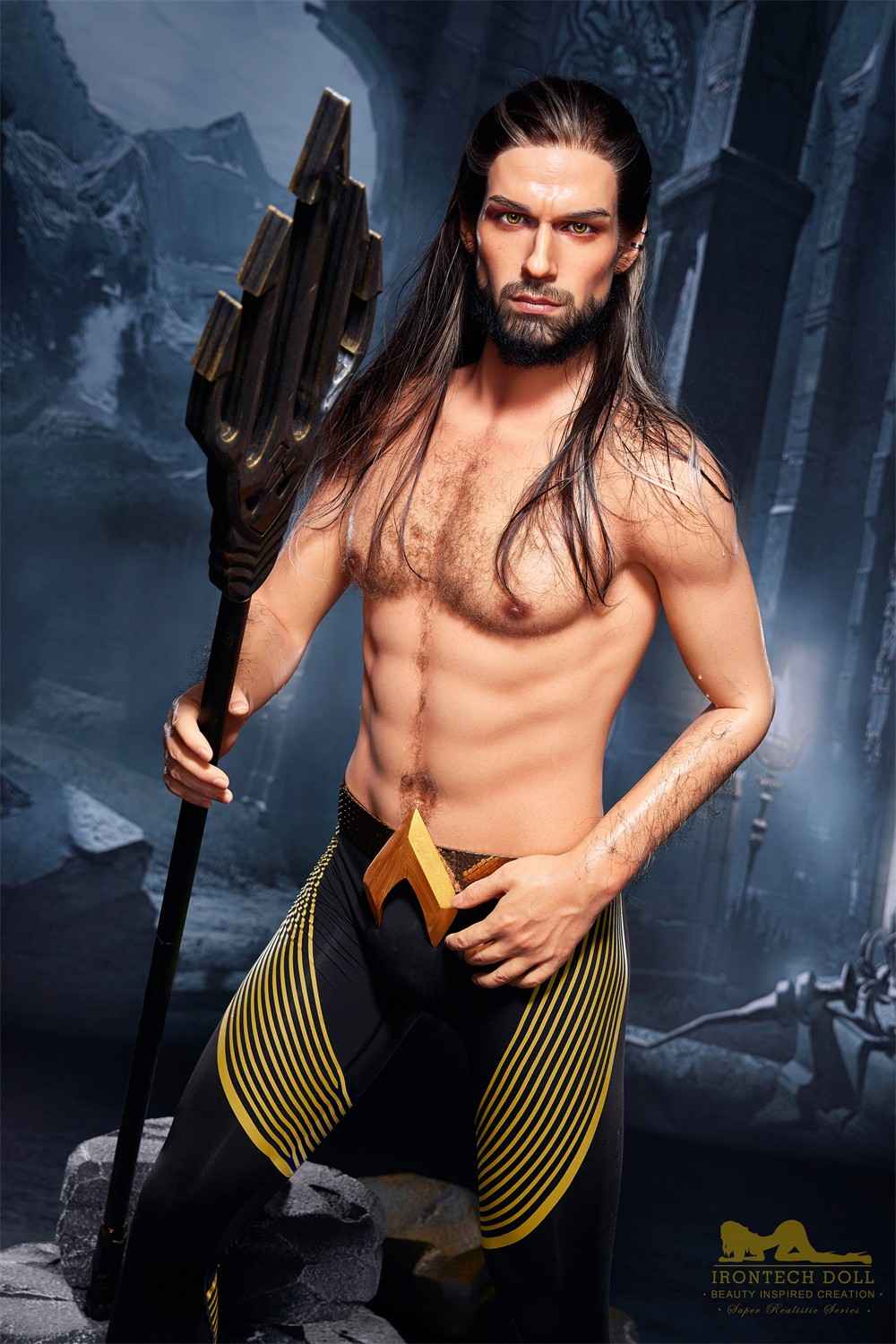 IronTech 170cm (5ft5') Muscular Cosplay Male Sex Doll - Thomas