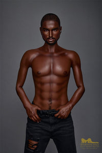IronTech 170cm (5ft5') Realistic & Black Silicone Male Sex Doll - Kevin