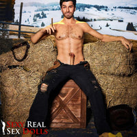 IronTech 170cm (5ft5') Sensual Cowboy Realistic Silicone Male Sex Doll - Allen
