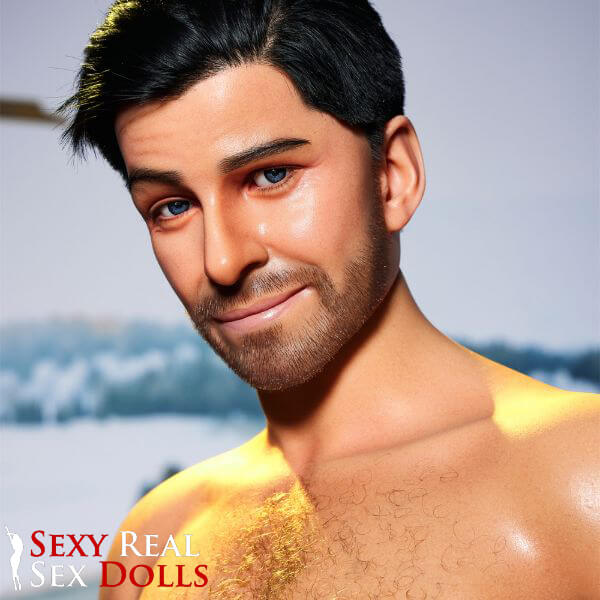 IronTech 170cm (5ft5') Sensual Cowboy Realistic Silicone Male Sex Doll - Allen