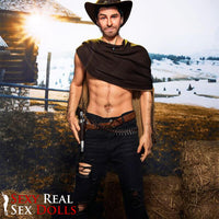 IronTech 170cm (5ft5') Sensual Cowboy Realistic Silicone Male Sex Doll - Allen