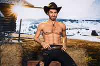 IronTech 170cm (5ft5') Sensual Cowboy Realistic Silicone Male Sex Doll - Allen