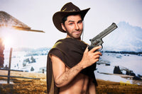 IronTech 170cm (5ft5') Sensual Cowboy Realistic Silicone Male Sex Doll - Allen