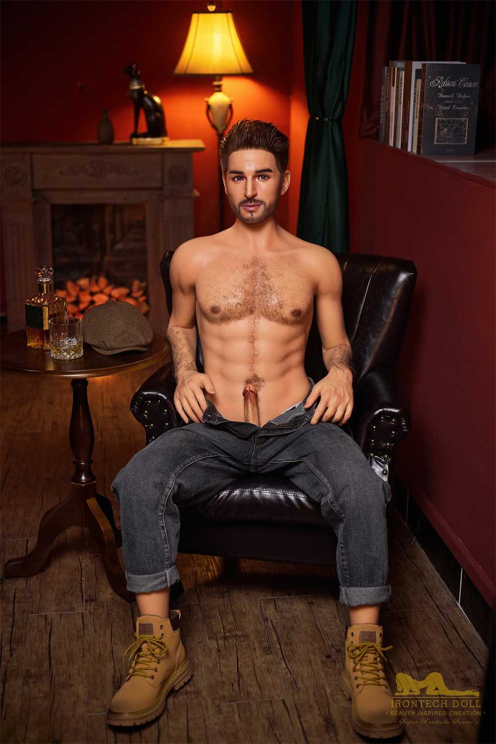 IronTech 170cm (5ft5') Sophisticated Gentleman with Muscular Build Male Sex Doll - George