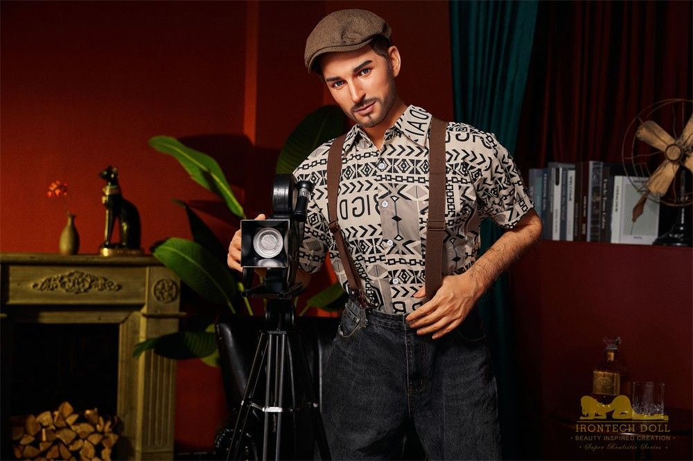 IronTech 170cm (5ft5') Sophisticated Gentleman with Muscular Build Male Sex Doll - George