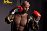 IronTech 175cm (5ft9') Boxing Champion Black Male Sex Doll - Jack
