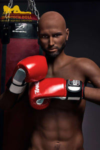 IronTech 175cm (5ft9') Boxing Champion Black Male Sex Doll - Jack