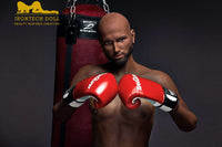 IronTech 175cm (5ft9') Boxing Champion Black Male Sex Doll - Jack