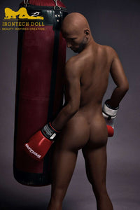 IronTech 175cm (5ft9') Boxing Champion Black Male Sex Doll - Jack